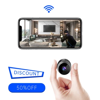 A9 Wireless HD Mini WIFI Round Magnetic Adsorption Internet Security Camera 1080P mini camera