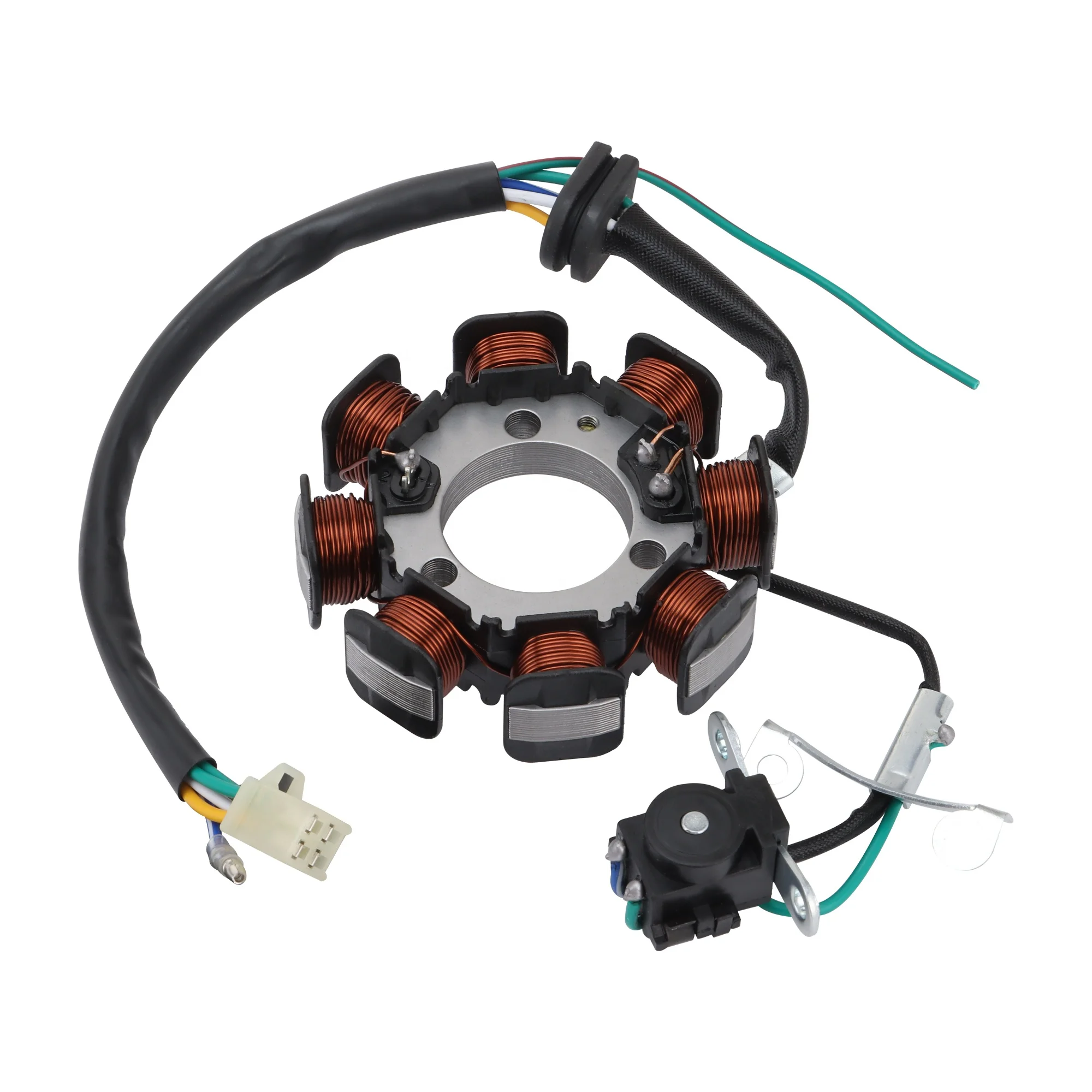 GOOFIT Motorcycle Generator Magneto Stator Replacement for Honda Cargo125/150 Engine Parts