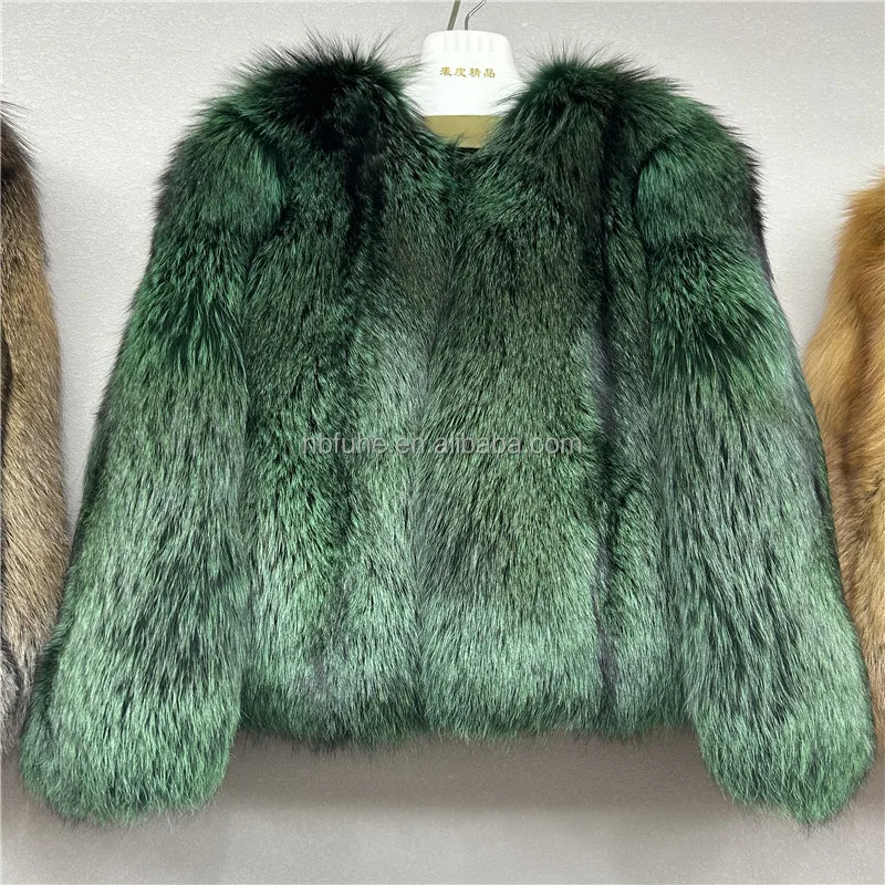 FOX FUR レア　ベスト　美品　94500円→88000 Shop Luxurious Express Fur Coat - Customizable Real Fox Fur