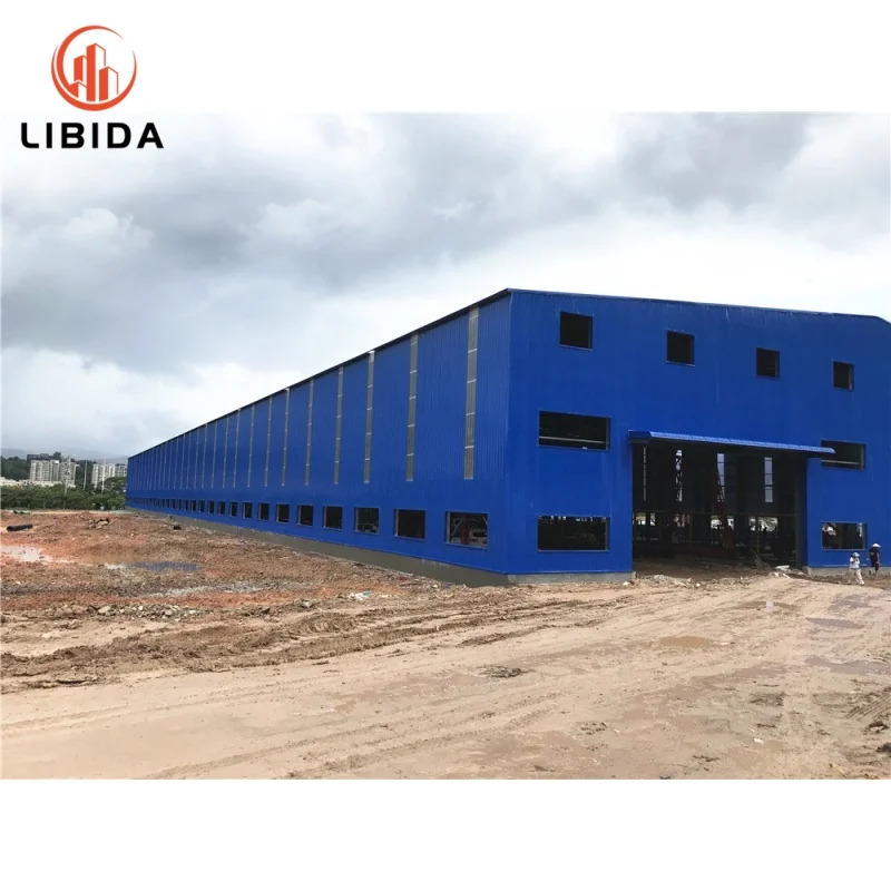Дизайн здания металлическая мастерская стальной каркас зал цена промышленное здание