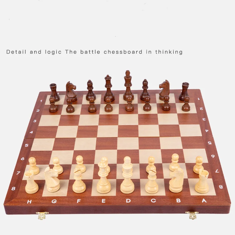 Wholesale Royal Luxury Chess Noble MDF Wooden Wholesale Customized