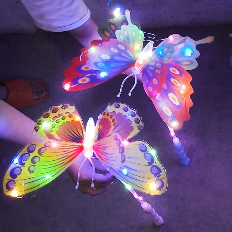 Glowing Butterfly LED Light - DIY Toy for Night Markets