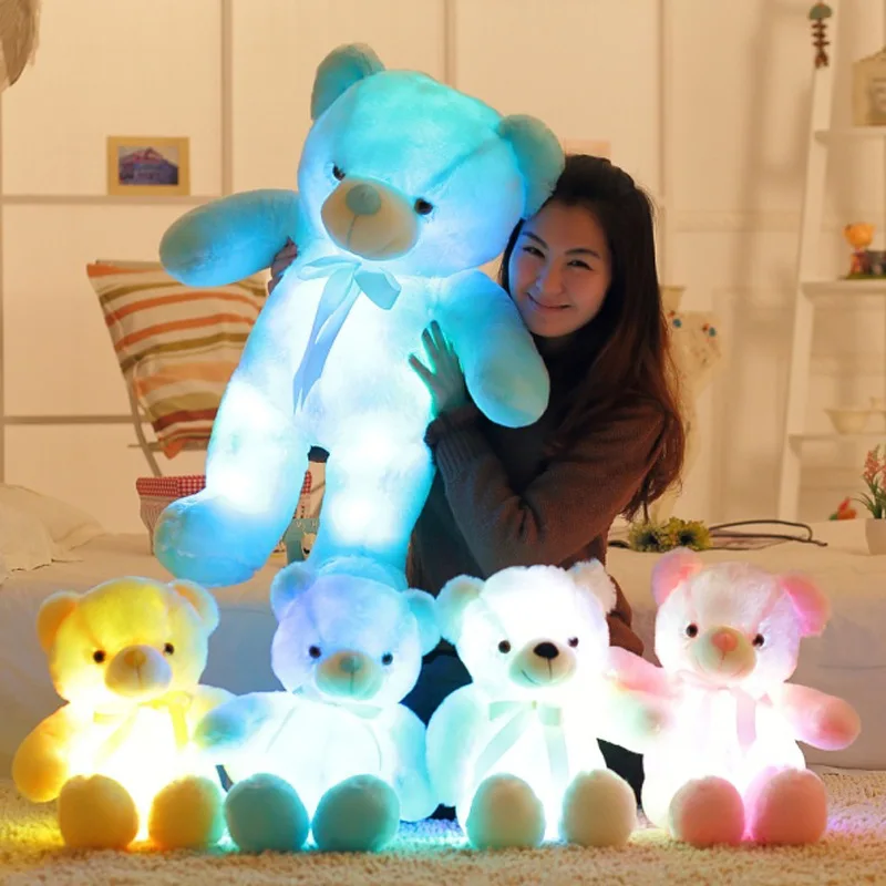 led light teddy bear