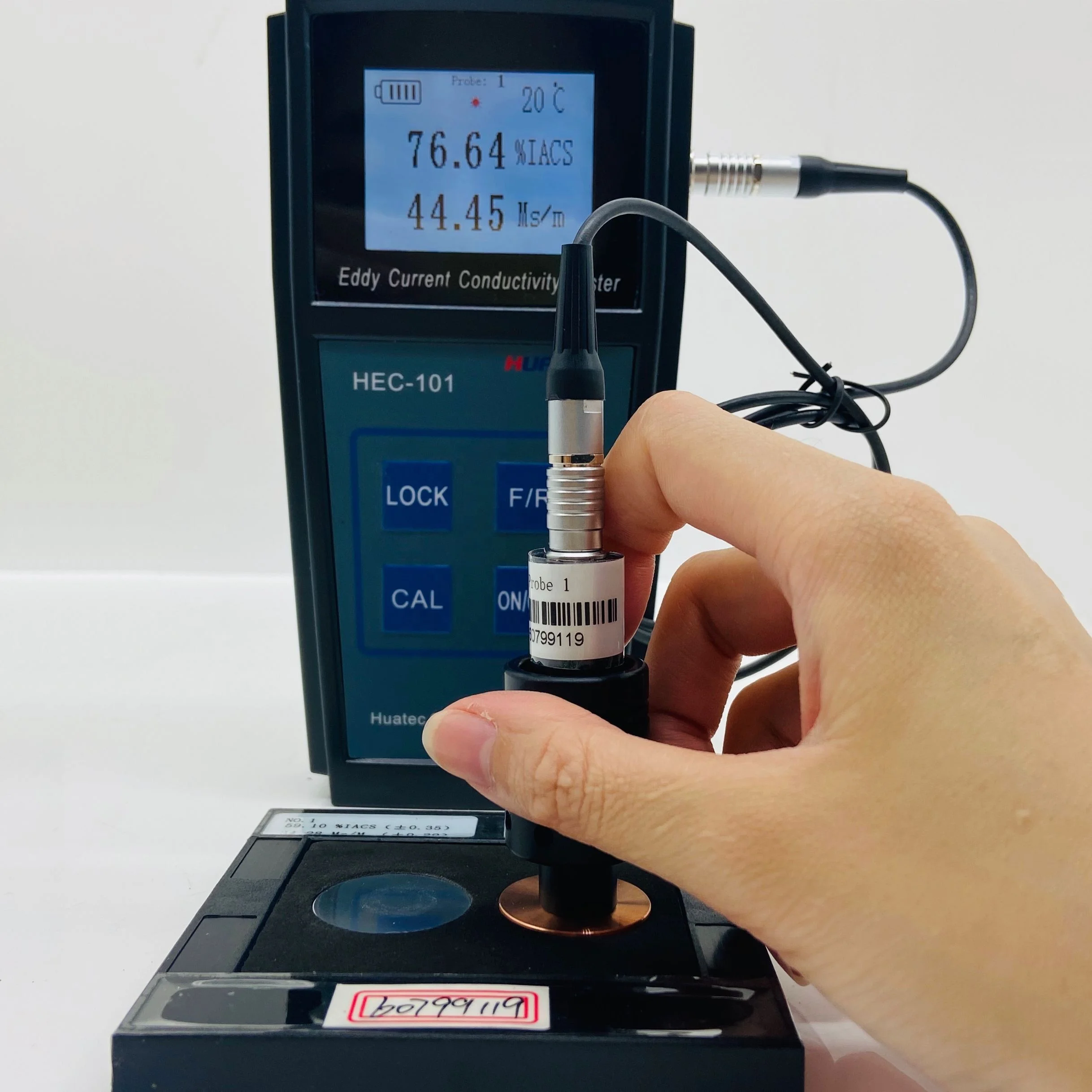 Huatec Ndt Test Equipments Hec-101 Eddy Current Copper Conductivity ...