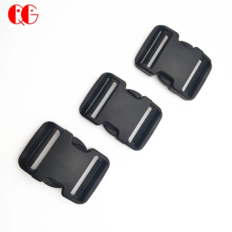 Inches Black Plastic Buckles Quick Side Release Clips No Sewing  Adjustable Snaps Heavy Duty Replacement for Backpack Bag Strap