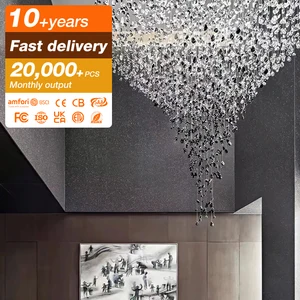 Matte Black Color Large Art Modelling Lighting Design Dining Room Ceiling Lights Led Luxury Chandelier Modern Hanging Lampen