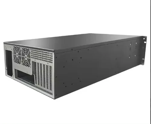4U Industrial ATX Server Case Dual PSU Temp Screen Fan Rack Mount Stock Available-Dual PSU Temp Screen Fan Industrial Computer