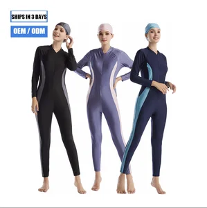 Factory Direct Stock of Sportswear, Swimming Apparel, Clothing, Southeast Asian One-piece Conservative Swimsuits