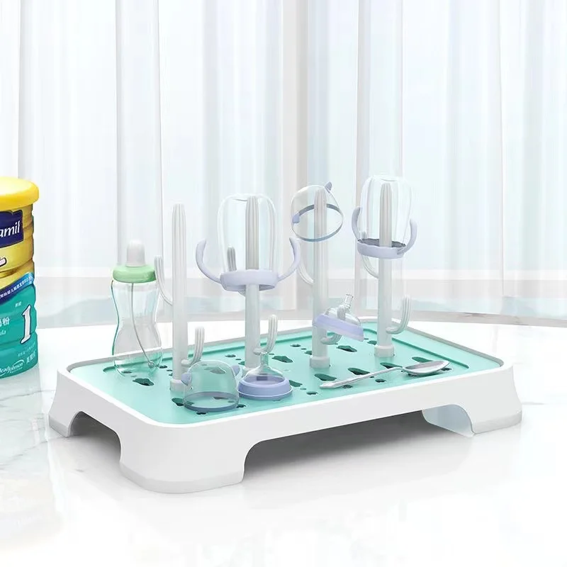 Easy Cleaning Countertop Kids Nipples Feeding Cup Holder Detachable