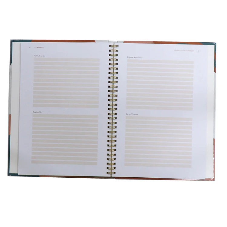 Ежедневник а5 с индивидуальным логотипом еженедельный ежедневник блокнот для женщин журнал самостоятельной