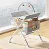 Gris (Ajouter un support à jouets et un panier de rangement à double niveau)