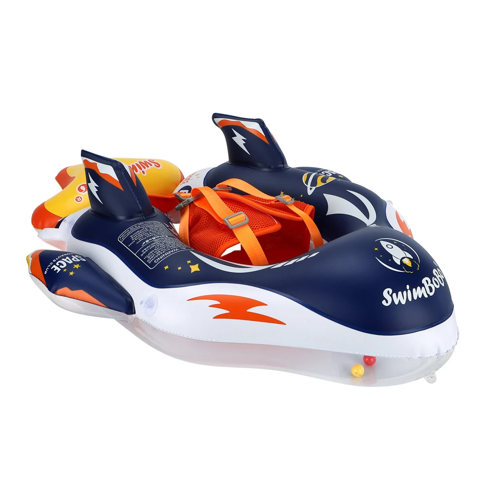 Swimbobo Inflatable Baby Swimming Float Water Toy Swimming Floats Trainer Child Swim Pool Ring PVC Children Floating for Summer
