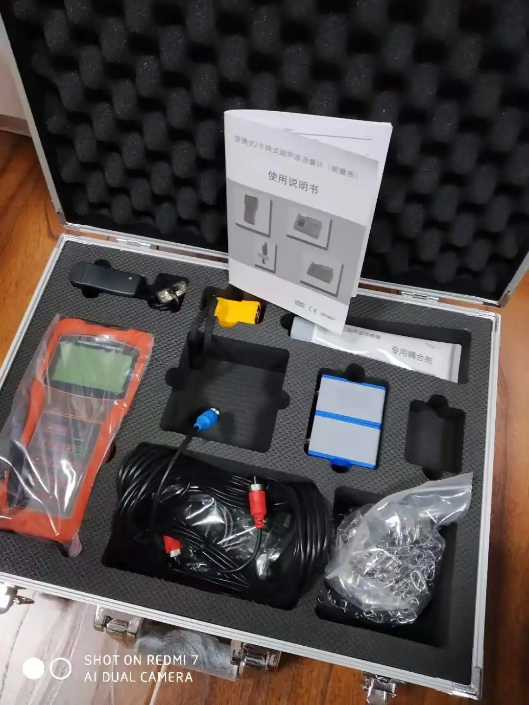 PVC Pipe TUF 2000h Data Logger RS485 Module Digital Portable Hand Held Clamp on Ultrasonic Water Flow Meter Price
