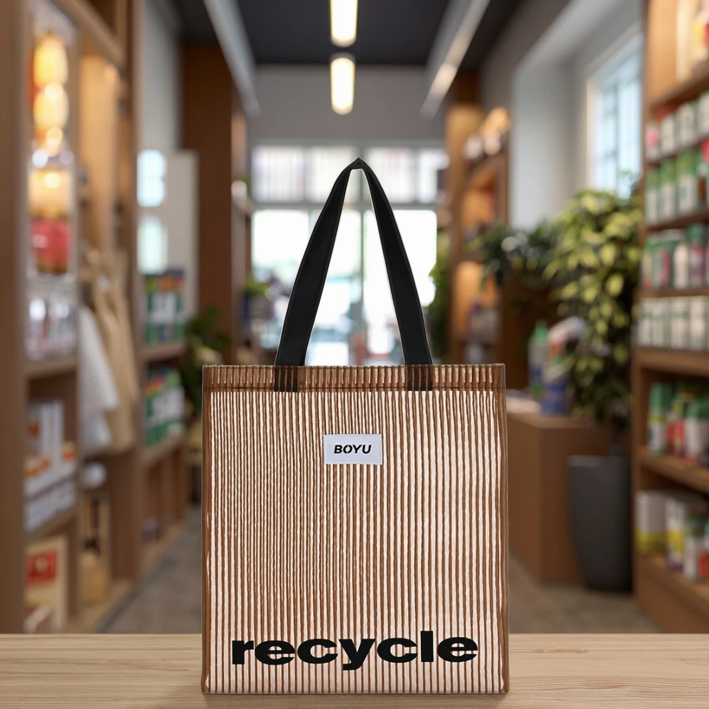 Customizable Korean Vintage Style Summer Mesh Beach Tote Bags for Women Black Red Polyester Rope Handle for Travel Bulk Shopping