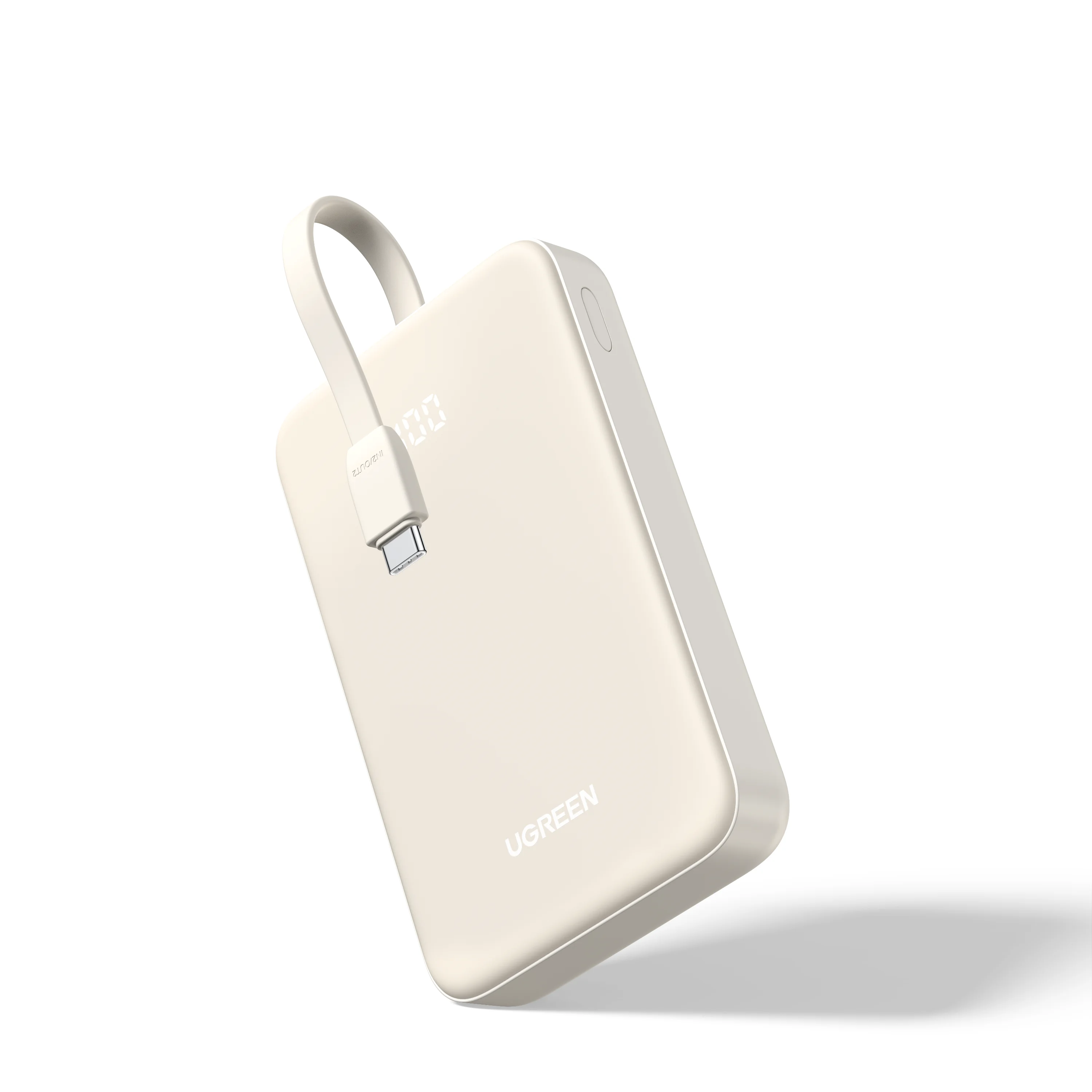 UGREEN 20000mAh ポータブルバッテリー USB-Cケーブル付 22 5W急速充電
