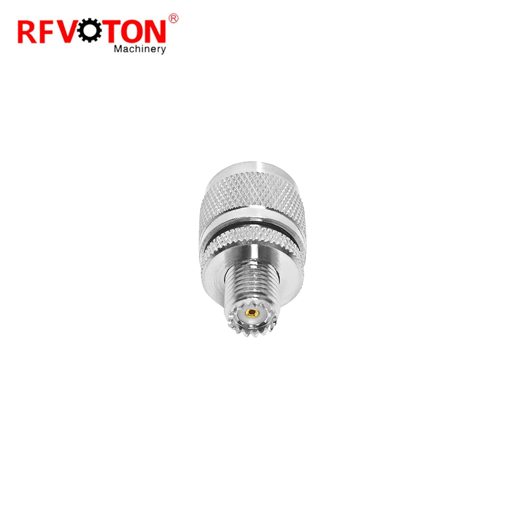 A Fabrica Suppeditatus Adaptator RF 50 Ohm MINI UHF Femininus (HEMBRA) Iaculum ad N Typi Masculum (PLUG) Connectores