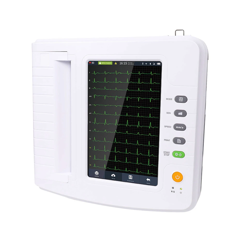 CONTEC ECG1212G  12 Lead Ecg Touch Screen Ecg Machine