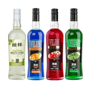 Wholesale Syrup 685ml Cocktail & Bubble Tea Flavoring OEM Customization for Bulk Order