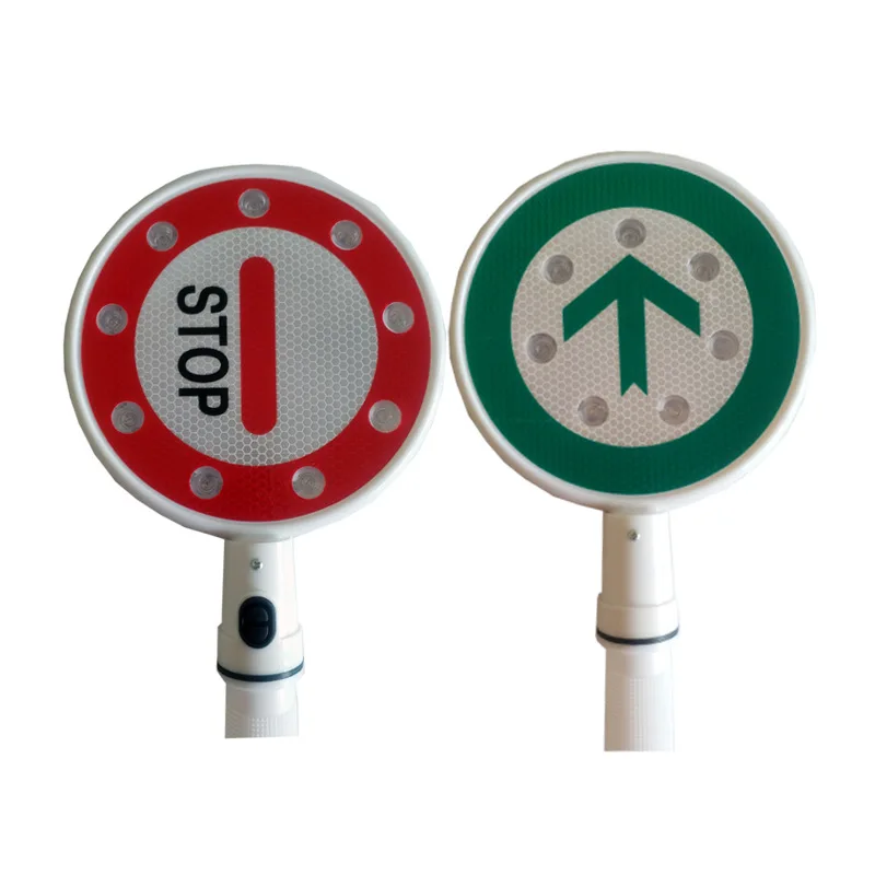 Traffic Safety Parking Sign Hand Intersection Check Go Stop Sign - Buy ...