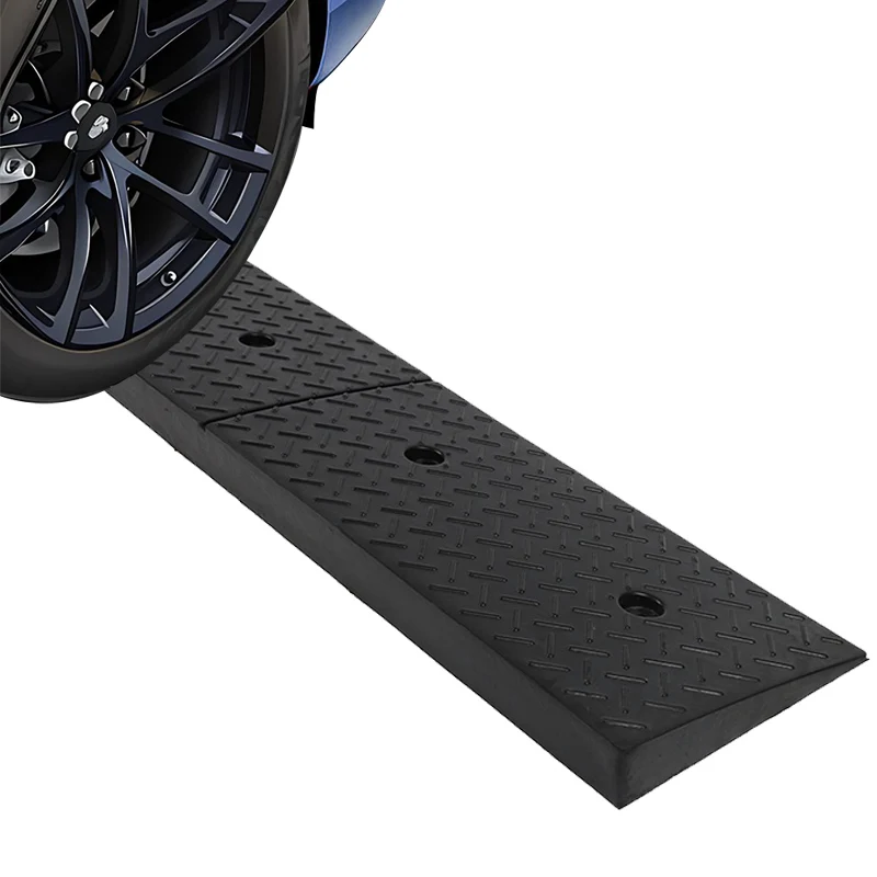 Portable Rubber Kerb Ramp for Transport Vehicle Speed Bumps for Road Kerb