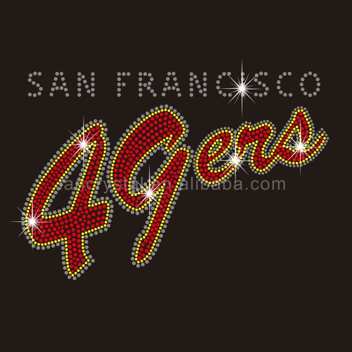 thumbnail image 2 of San Francisco 49ers Iron On Patch – Official Team Logo Embroidery, Free Tracking 2 of 4
