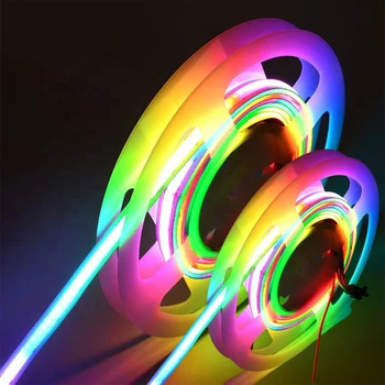 Luces led Cob custom led strip Light bar RGB Stripe Dream Color Addressable Cob 12V 24V Flexible 720/m Copper 95