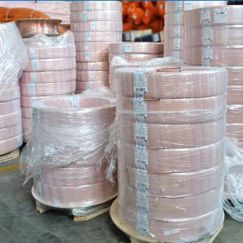 Capillary Copper Tube of Refrigeration Unit Diameter 5mm Copper Pipe Price for air Condition