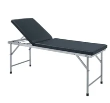 Low Price Stainless Steel Folding Patient Examination Couch / Examination Bed for Hospital Use