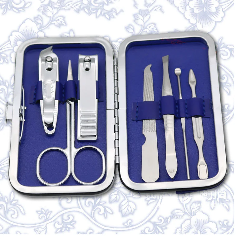 Лидер продаж на Amazon китайский стиль набор для стрижки ногтей из углеродистой