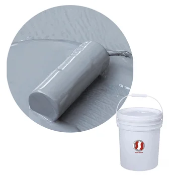 Polyurethane roof coating High Performance Water Based Polyurethane PU Waterproof Coating Good Tensile