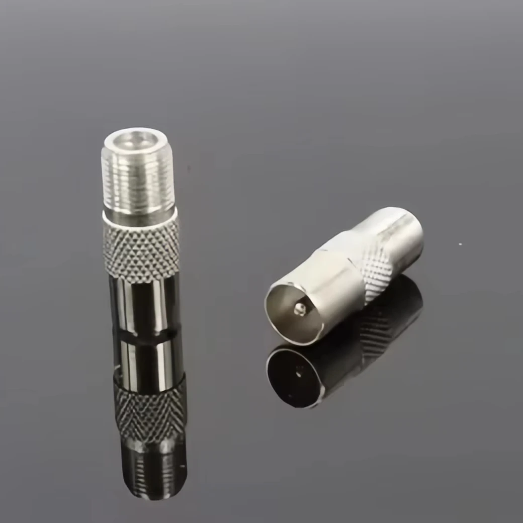 TV F Jack to IEC Plug ADAPTOR F Female to PAL Male Adapter