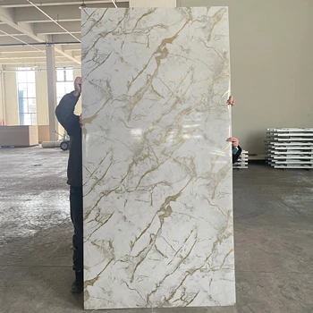 Hot Selling Pvc Wall Panel Uv Marble Sheet For Interior Decoration ...
