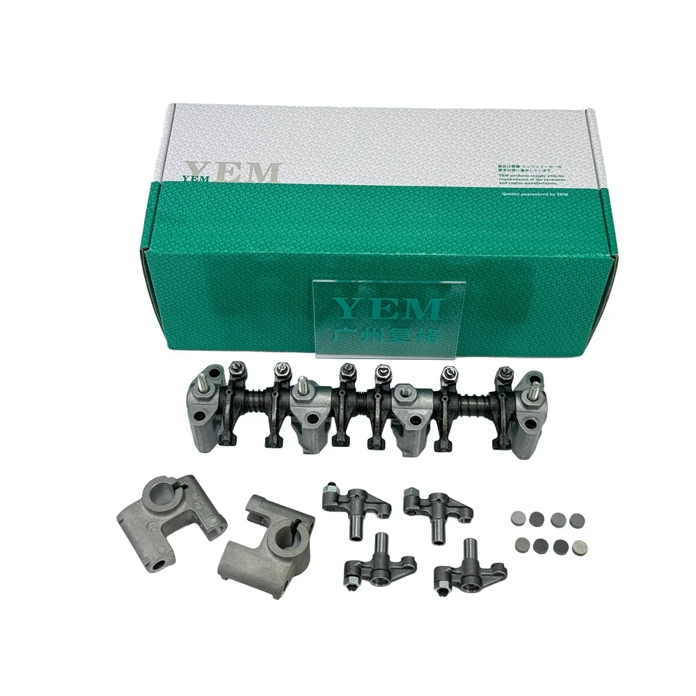 Repair Replacement 6CHL 6HAL 6AYM Valve Rocker Arm Assy Fits for Yanmar Heavy Duty Engine Parts