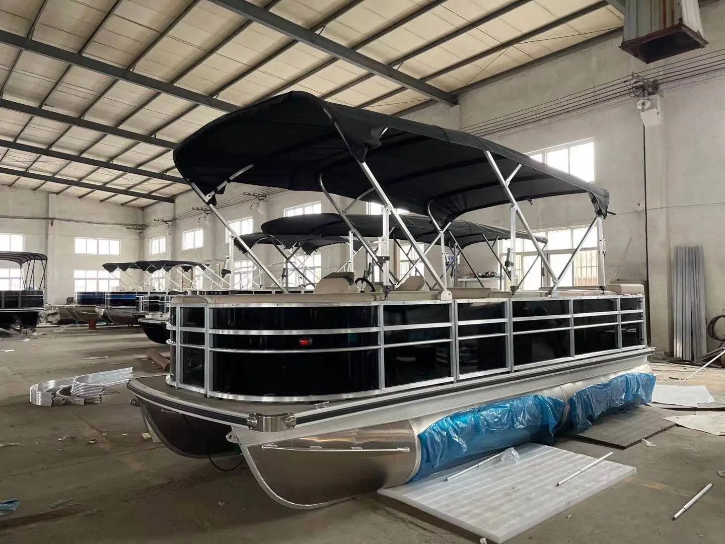 Gospel Boat 23ft Aluminum Pontoon Sport Boats For Family Cruising - Buy ...