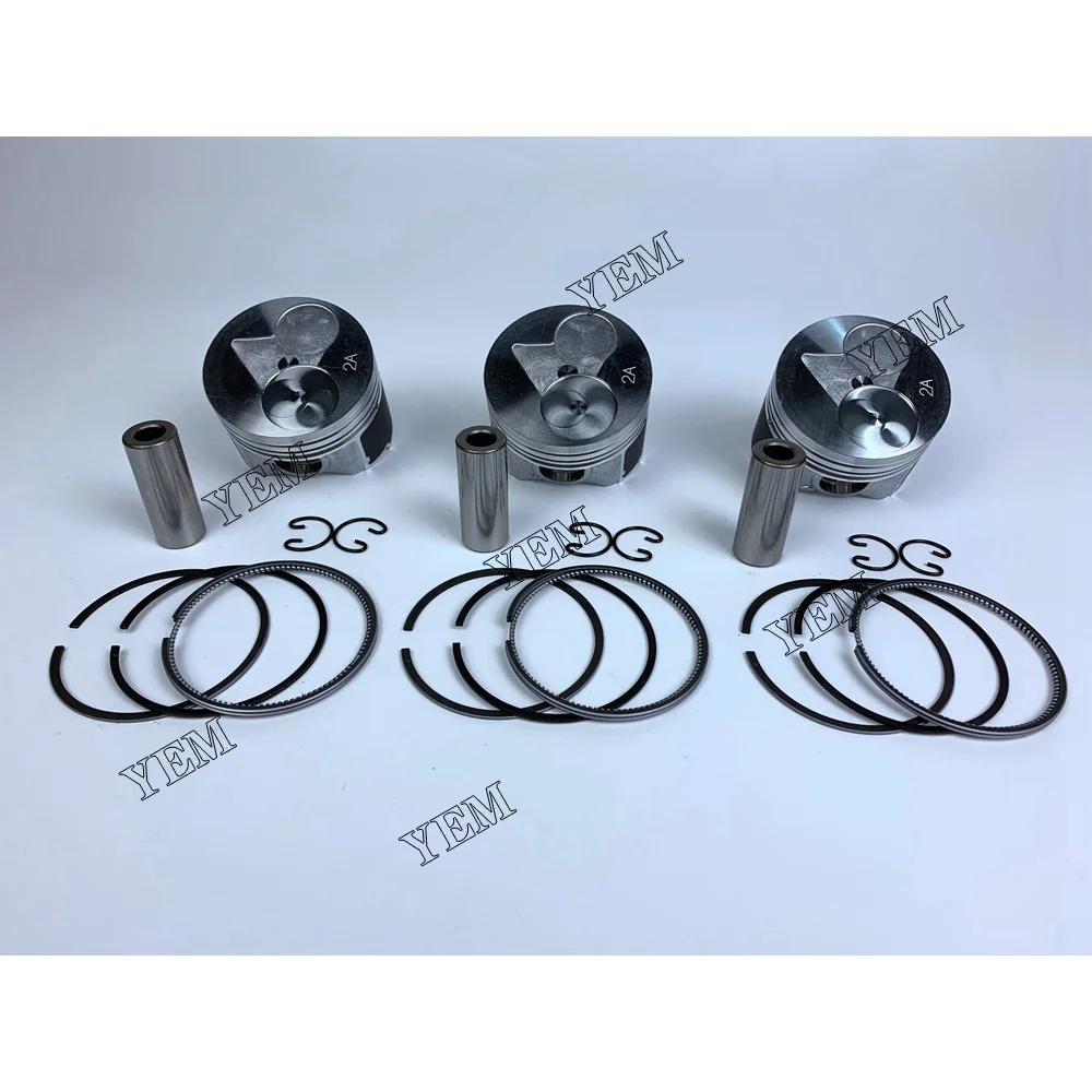 For KUBOTA D902 Piston and Ring Set Fits RTV900 ZD323 BX25 KX41-3 BX2350D