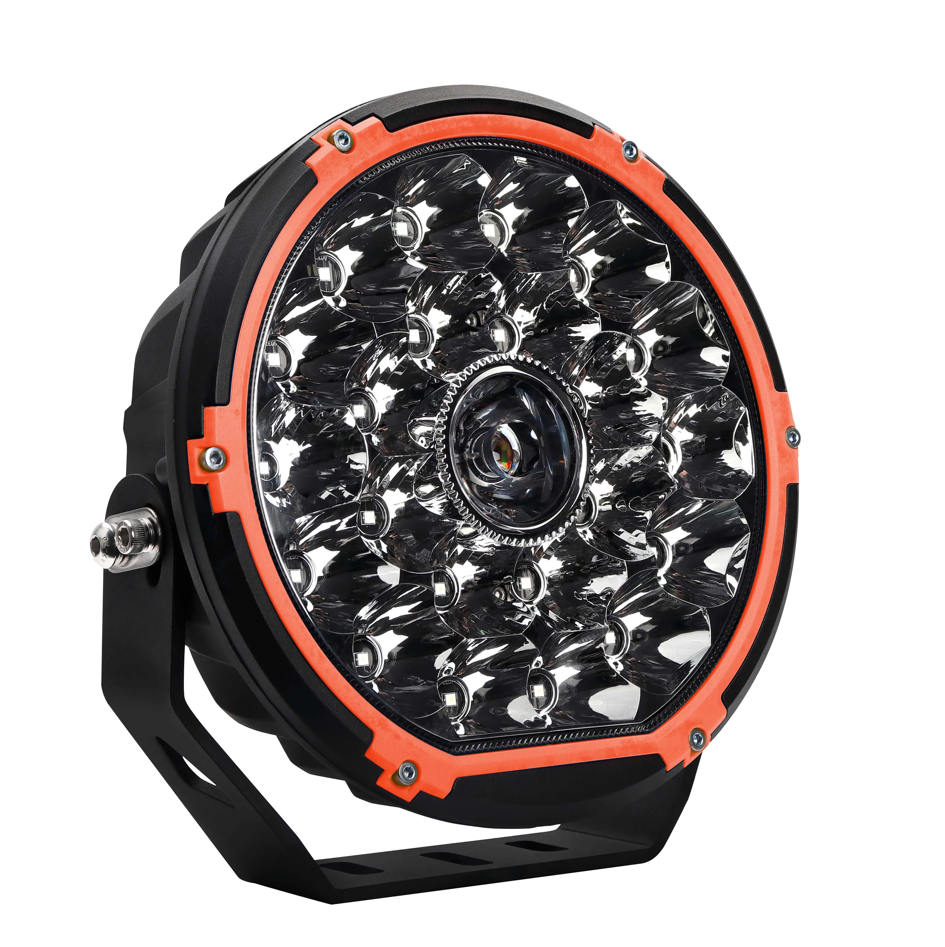 BRTLED New 9 Inch 152W 1 LED Headlight with Spot & Driving Beam IP68 Waterproof 145000 Lumens Offroad Driving Light