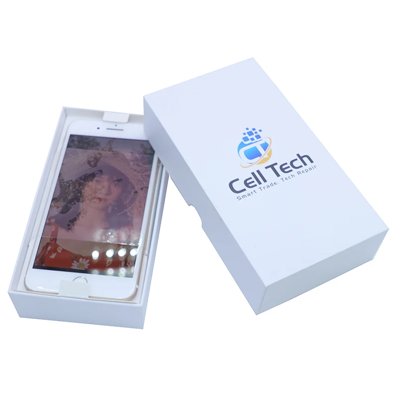 Zhonghao Manufacturer Mobile Phone Packaging Box Universal Plain White Cellphone Paper Boxes for Refurbished Iphone