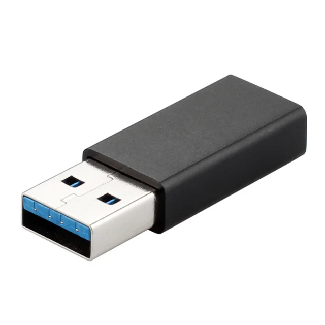 Переходник с USB 3,0 типа А папа на USB 3,1 Type-C мама