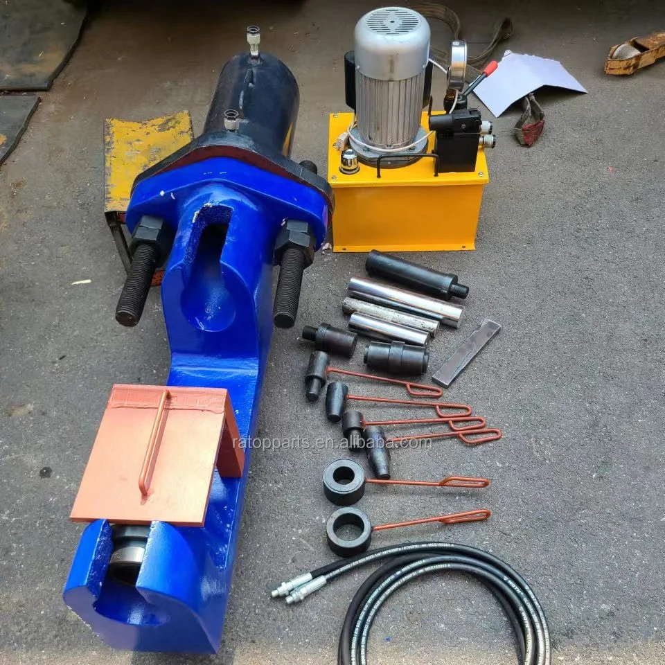 100/150/200 Ton Hydraulic Track Link Pin Portable Press Link Machine