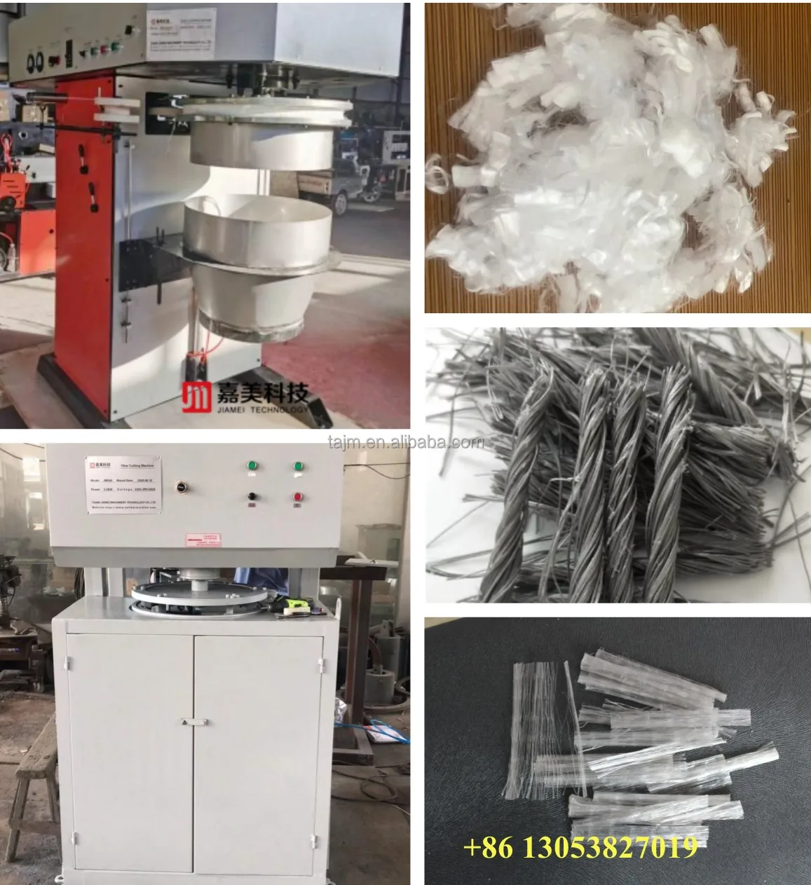 Concrete Reinforcing Polypropylene Macro Bundle Fiber Extruder Cutter ...