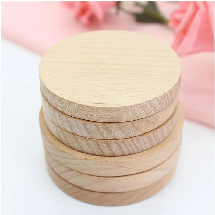 Зеркало для макияжа серебряное круглое косметическое зеркало деревянная ручная зеркальная рамка с пользовательским логотипом оптовая продажа карманная деревянная Корейская опора