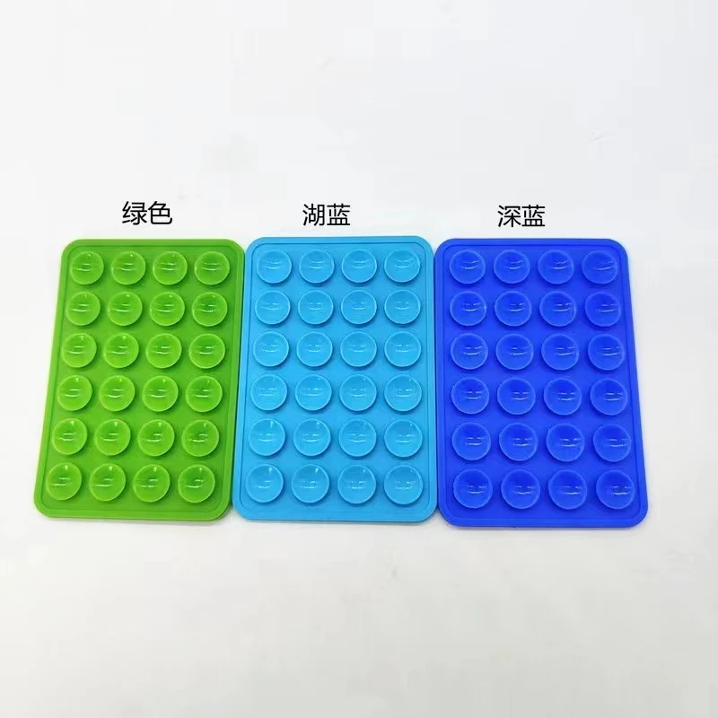 24 capsules universal mobile phone silicone drain protector with sucker