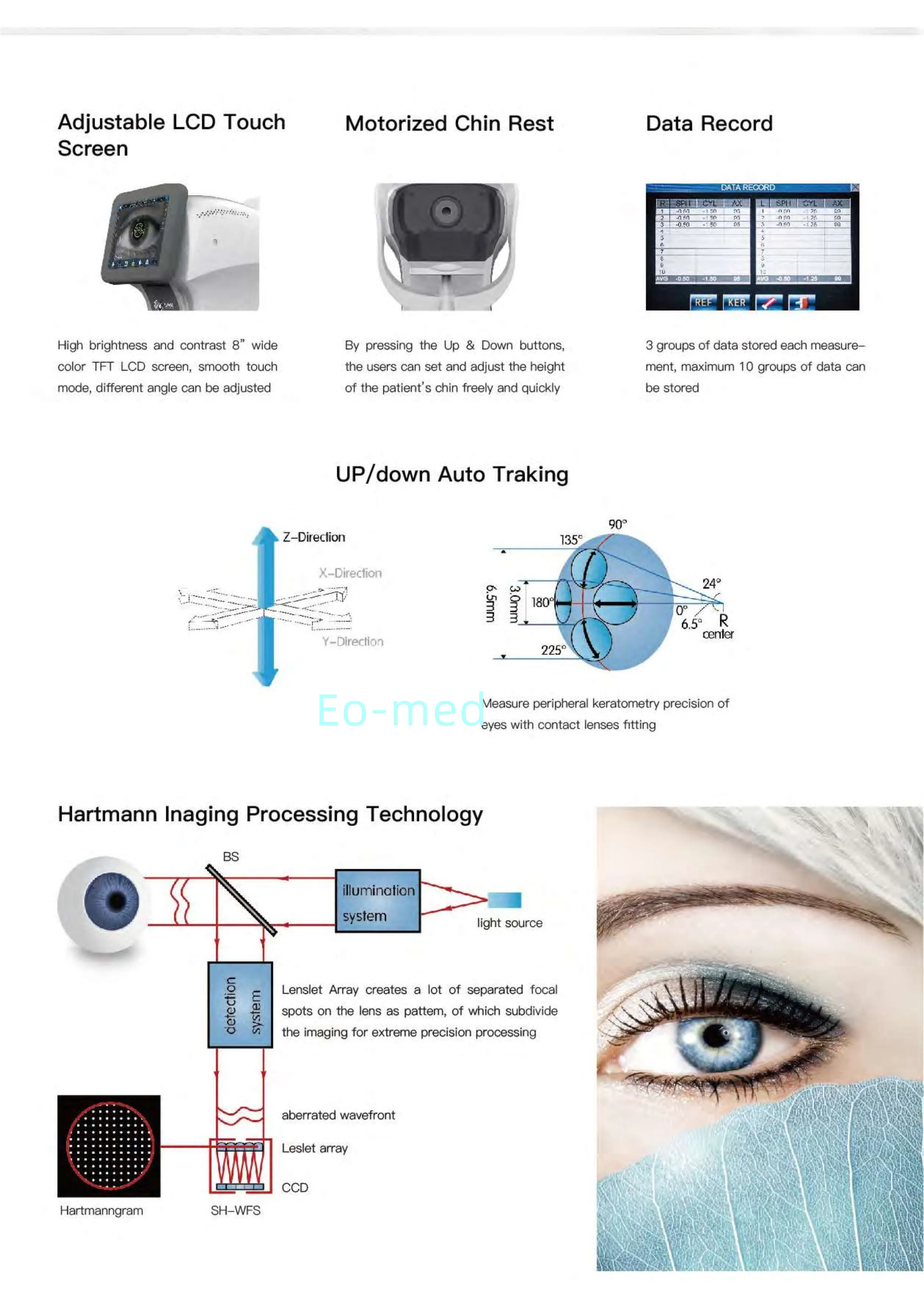 Best Auto Refractometer Keratometer With Autorefractor For Wholesale