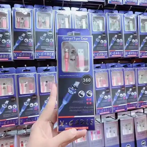 Горячая Распродажа 1 м 2 м Usb светодиодный светящийся телефон 3 в 1 Магнитный зарядный кабель