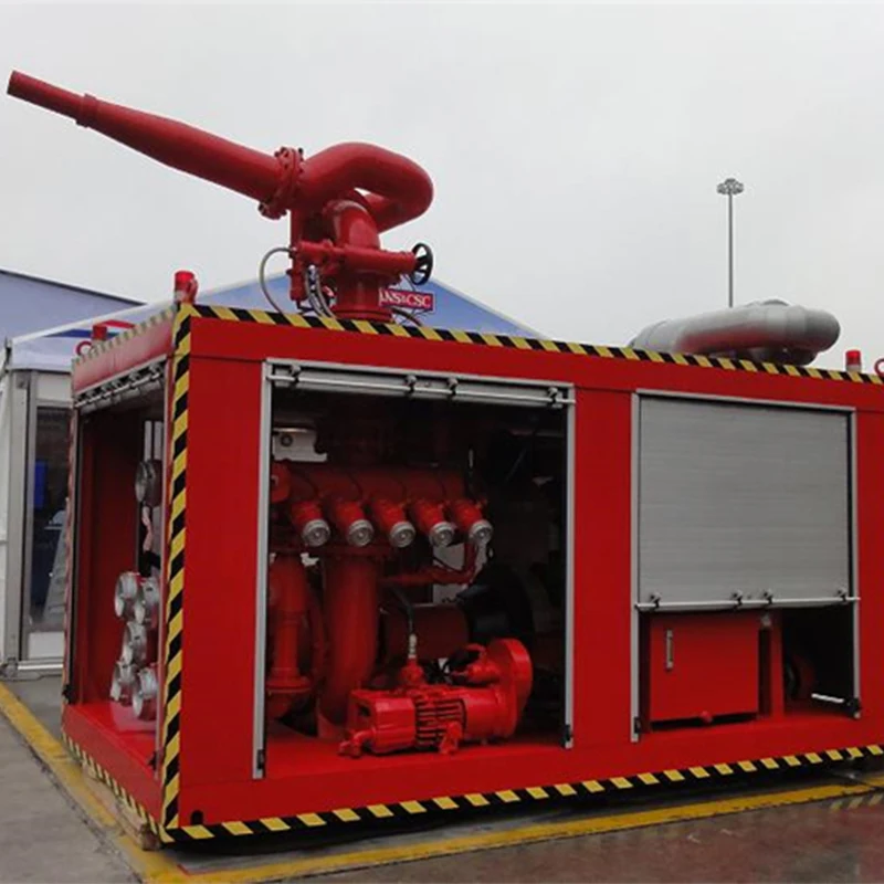 Marine Moveable Containerized Fire Fighting Fifi System For Deck - Buy ...