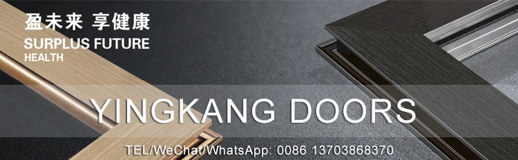 Yingkang hot sale aluminum sectional design glass sliding door