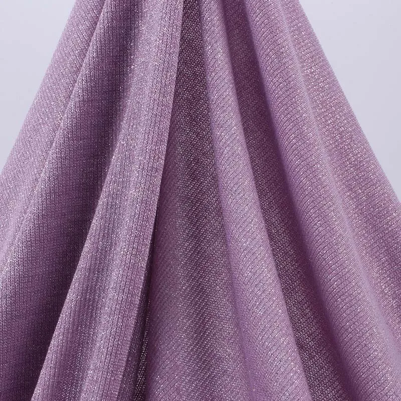 Блестящая ткань джерси вискоза 2022 новый дизайн блестящие серебряные шелковые ткани нижняя рубашка одежда для купания трикотажная ткань для футболки