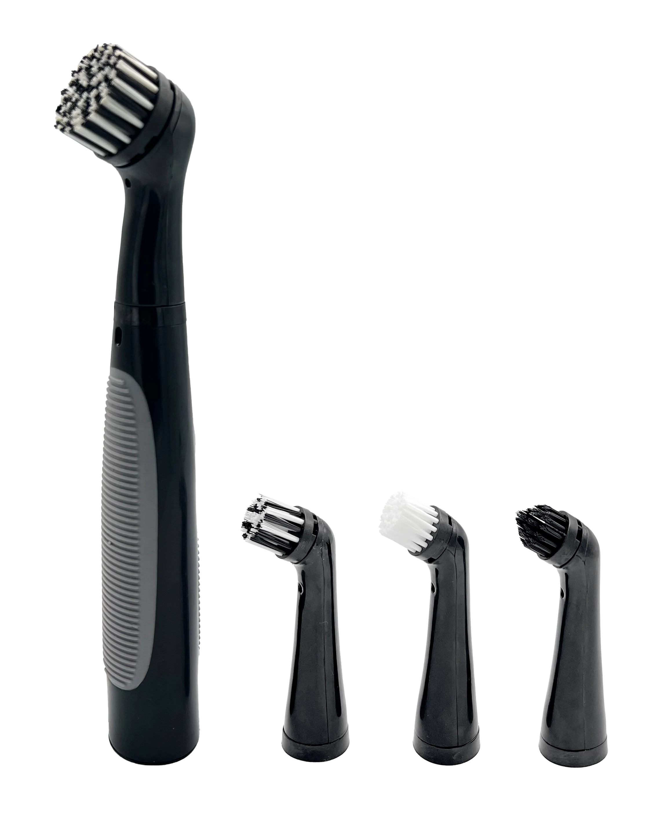 New Arrival Rechargeable Scrubber Brush Kit Sonic Scrubber With 3 Replacement Oscillating