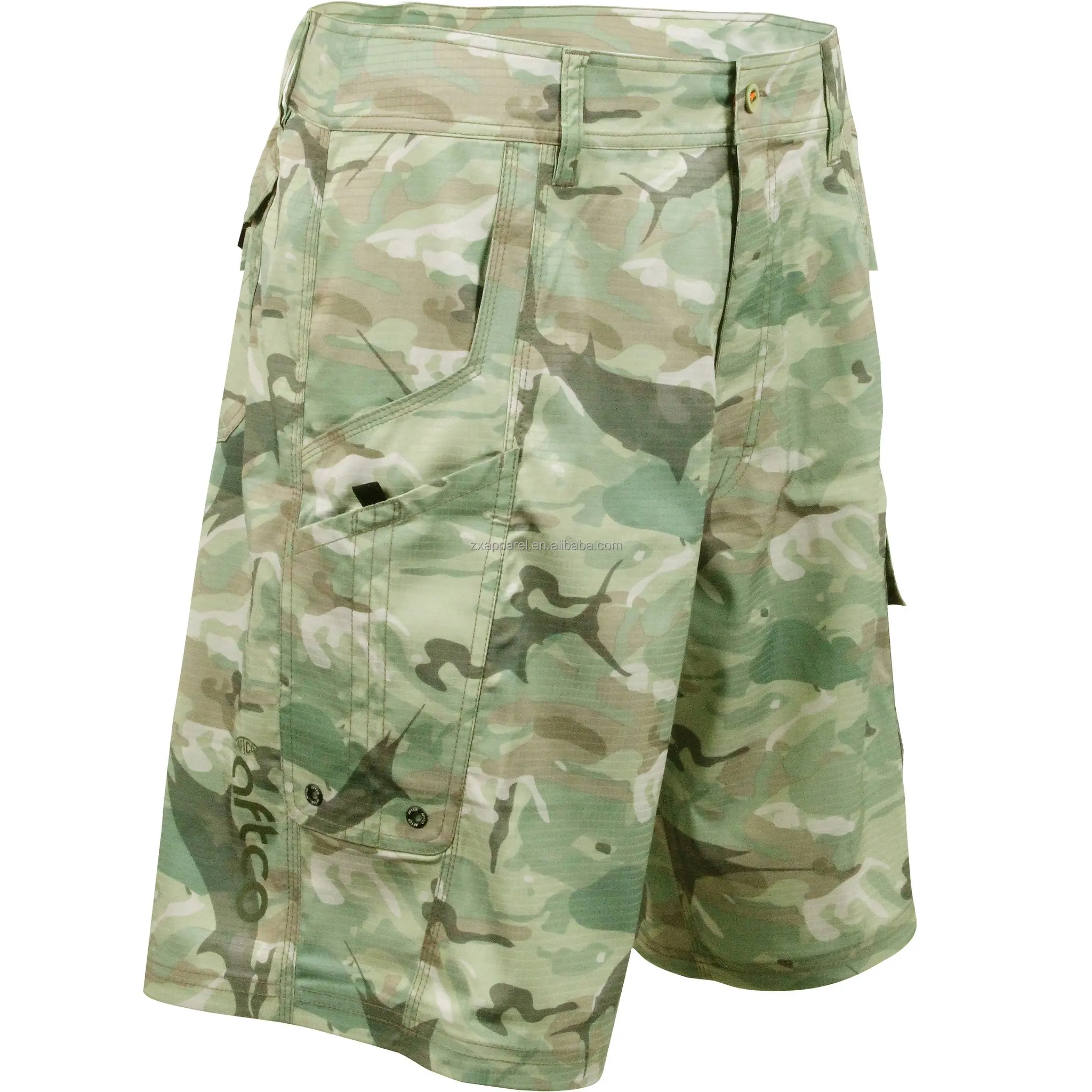 Print Shorts Trousers Workwear Pants 