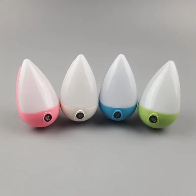 A68 Water Drop Led Light Sensor Night Light Plug in Bedside Lamp Led Lamp Night Light for Home